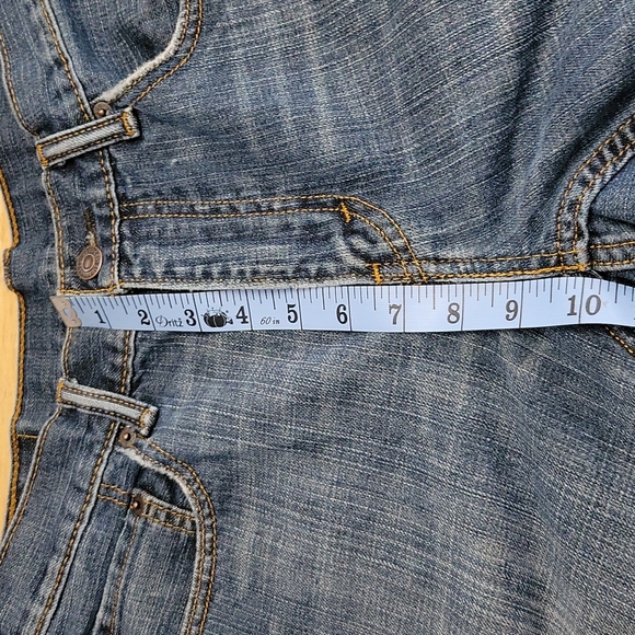 Levi's 559 Medium Wash Distressed Relaxed Fit Jeans 32x30 - Picture 9 of 12